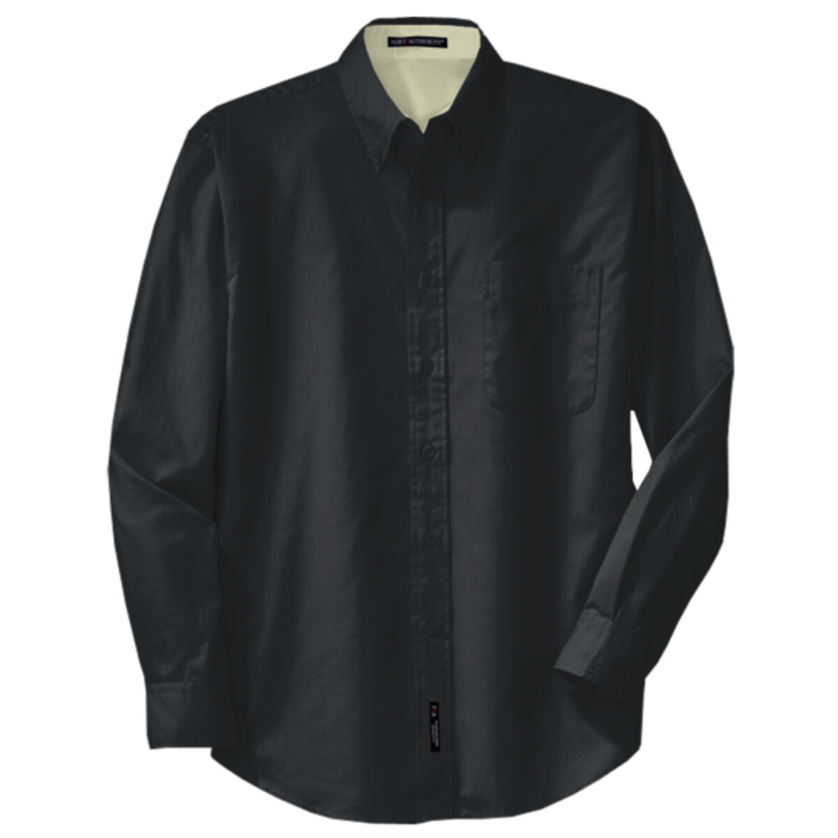 Custom No Minimum Port Authority Tall Long Sleeve Easy Care Shirt TLS608 Front View