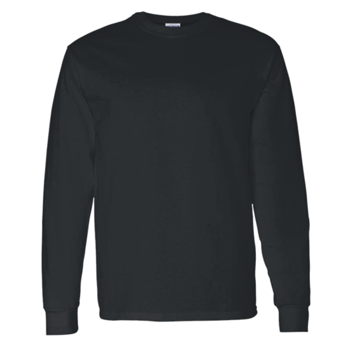 Custom No Minimum Gildan Heavy Cotton 100% Cotton Long Sleeve T-Shirt 5400 Front View