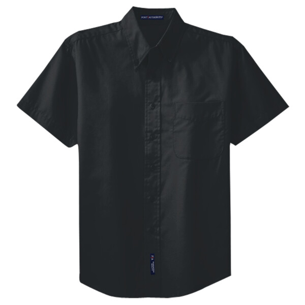Custom No Minimum Port Authority Tall Short Sleeve Easy Care Shirt TLS508 Front View