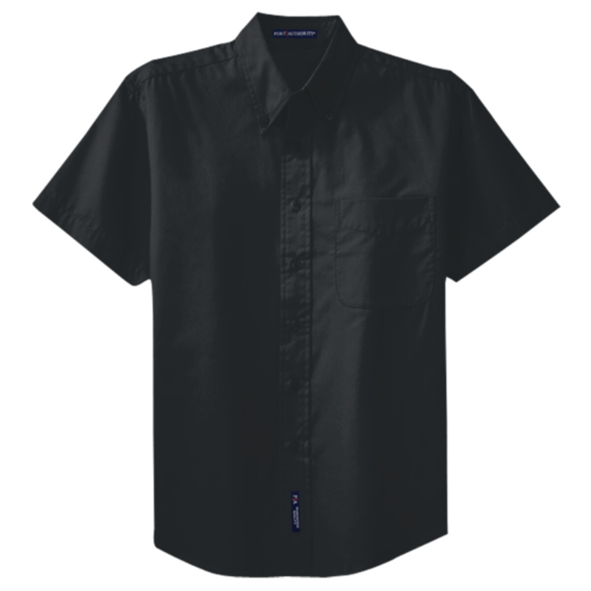Custom No Minimum Port Authority Tall Short Sleeve Easy Care Shirt TLS508 Front View