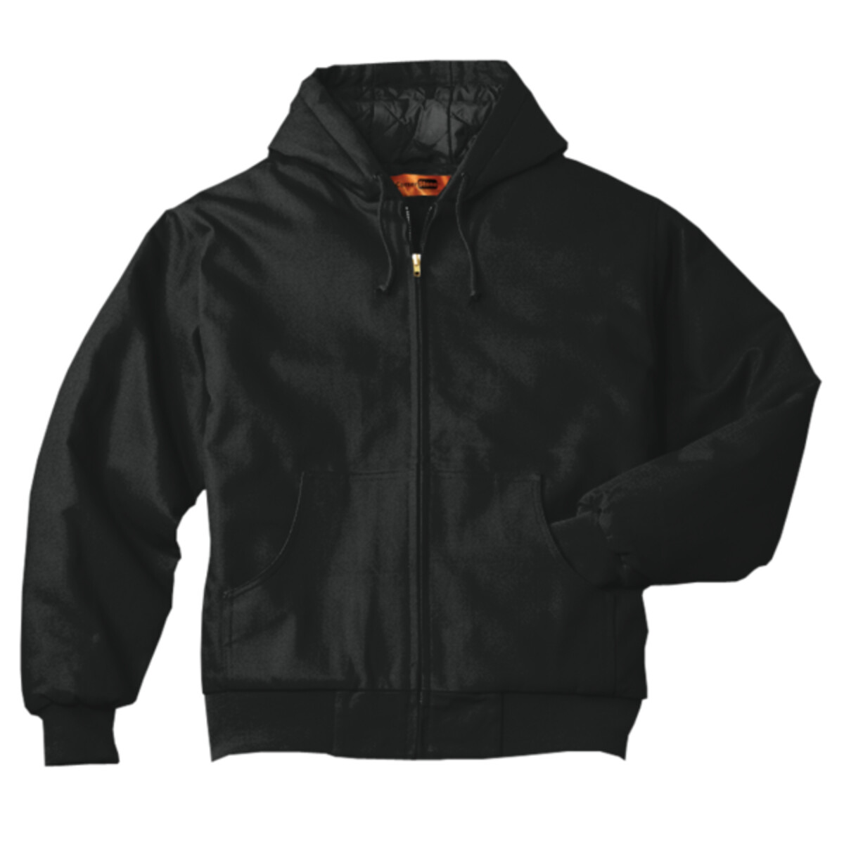 Tall Duck Cloth Hooded Work Jacket Front