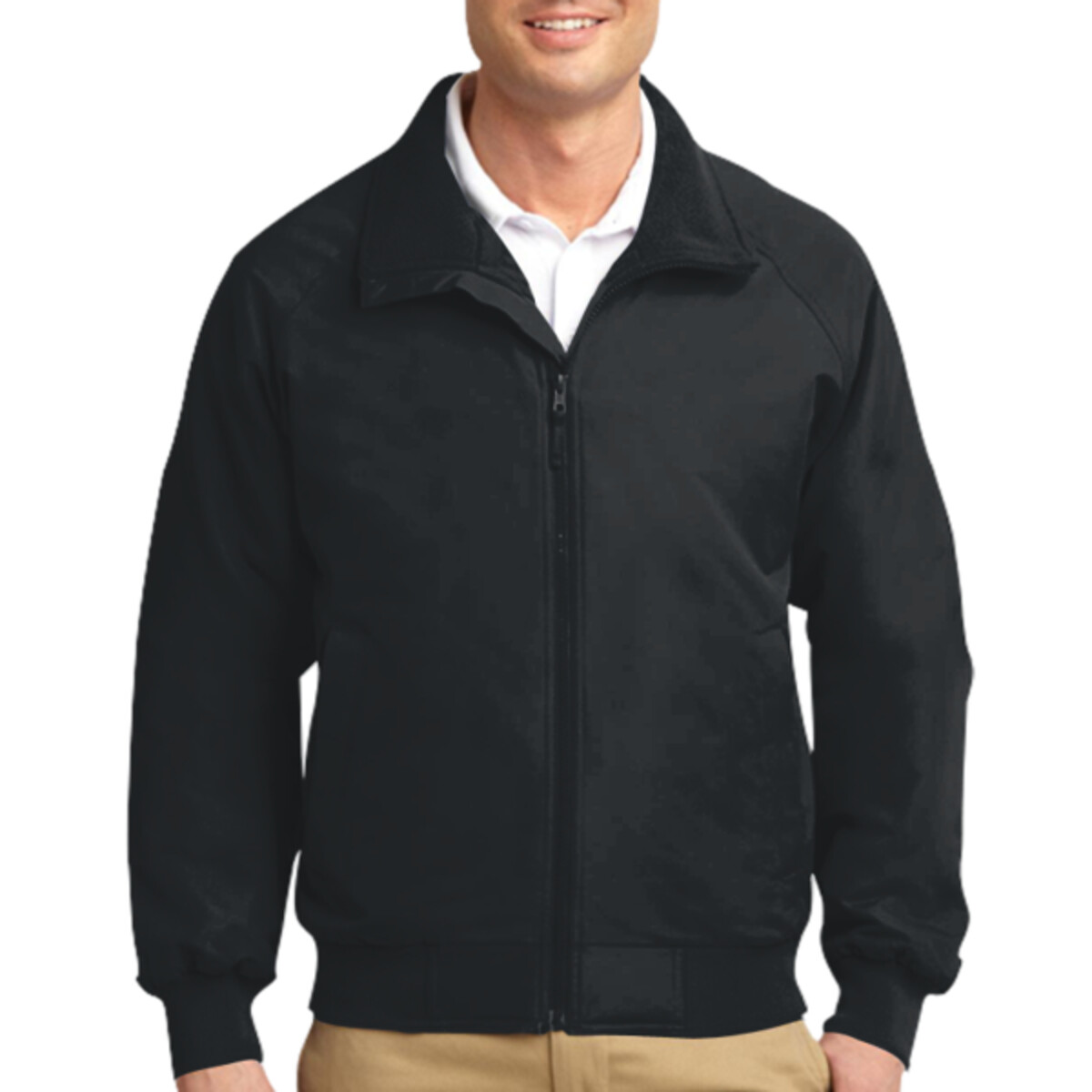 Custom No Minimum Port Authority Charger Jacket J328 Front View