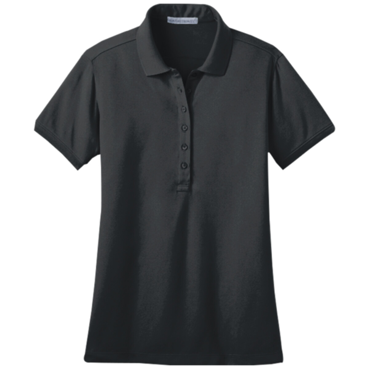 Custom No Minimum Port Authority Ladies Stretch Pique Polo L555 Front View