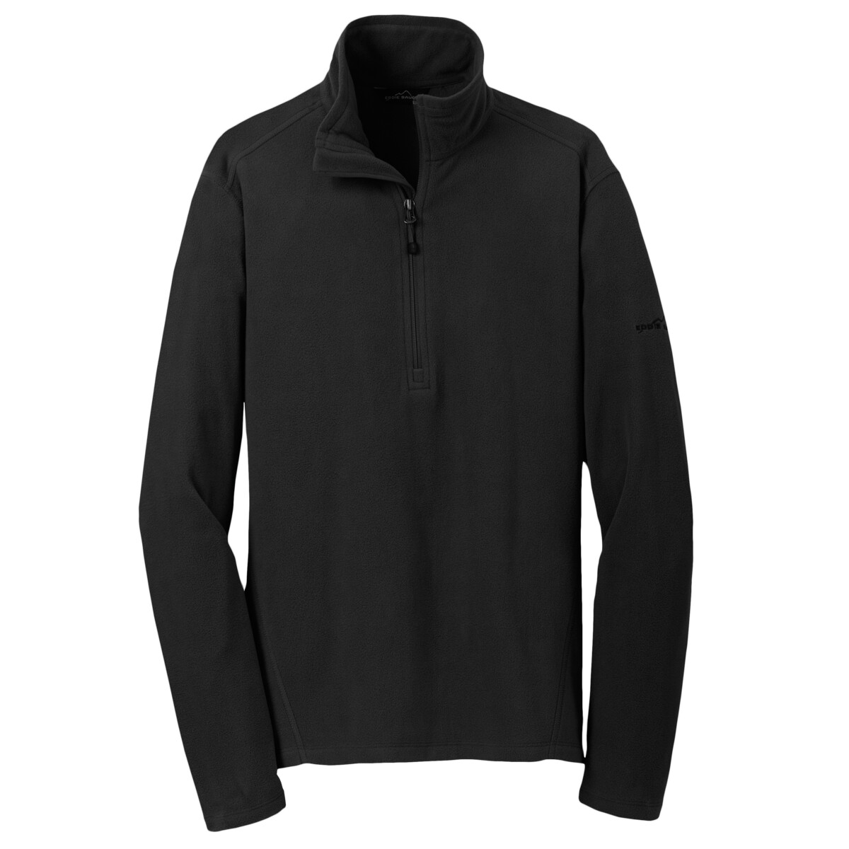 Custom No Minimum Eddie Bauer 1/2 Zip Microfleece Jacket EB226 Front View
