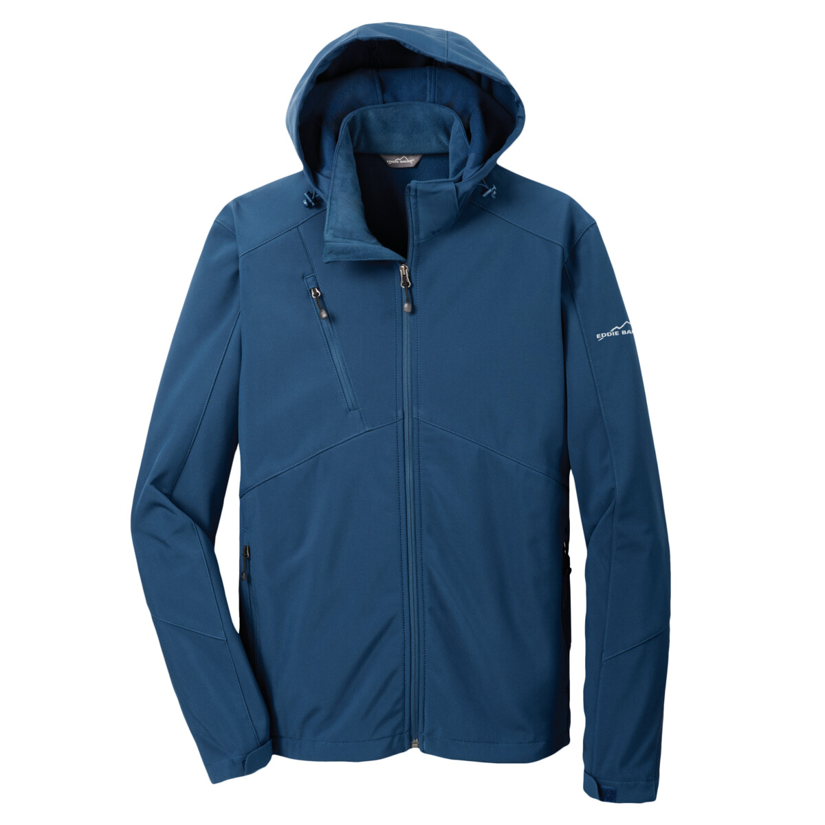 Custom No Minimum Eddie Bauer Hooded Soft Shell Parka EB536 Front View