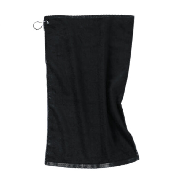 No Minimum Custom Logo Port Authority Grommeted Golf Towel TW51 Front