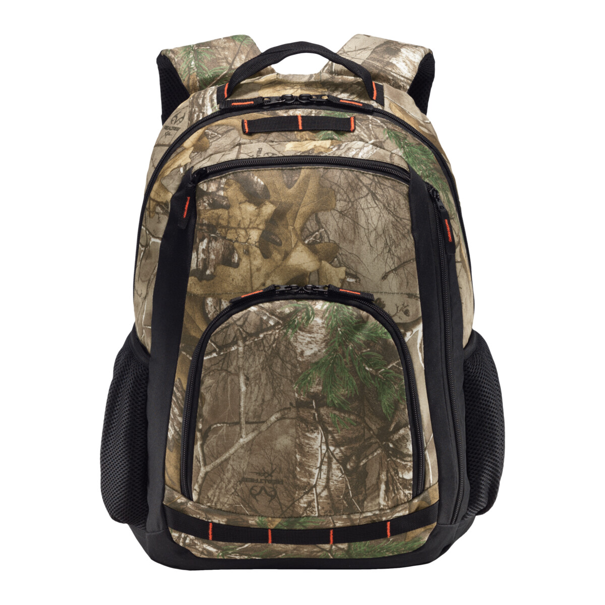 Custom No Minimum Port Authority Camo Xtreme Backpack BG207C Front View
