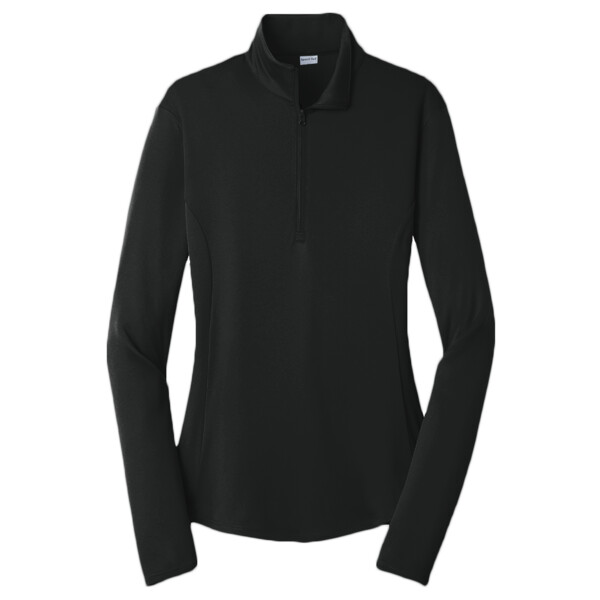 Custom No Minimum Sport-Tek Ladies PosiCharge Competitor 1/4 Zip Pullover LST357 Front View