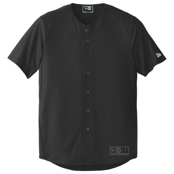 Custom No Minimum New Era Diamond Era Full Button Jersey NEA220 Front View