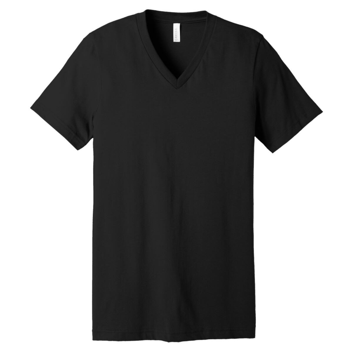 Custom No Minimum Bella Canvas Unisex Jersey Short Sleeve V-Neck Tee BC3005 Front View