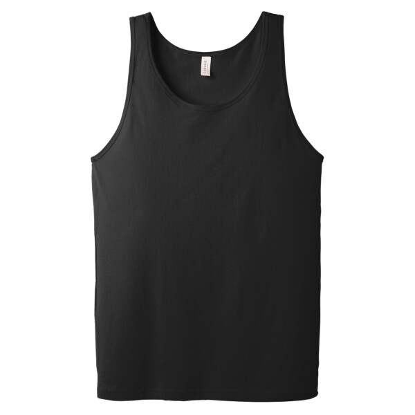 Custom No Minimum Bella Canvas Unisex Jersey Tank BC3480 Front View