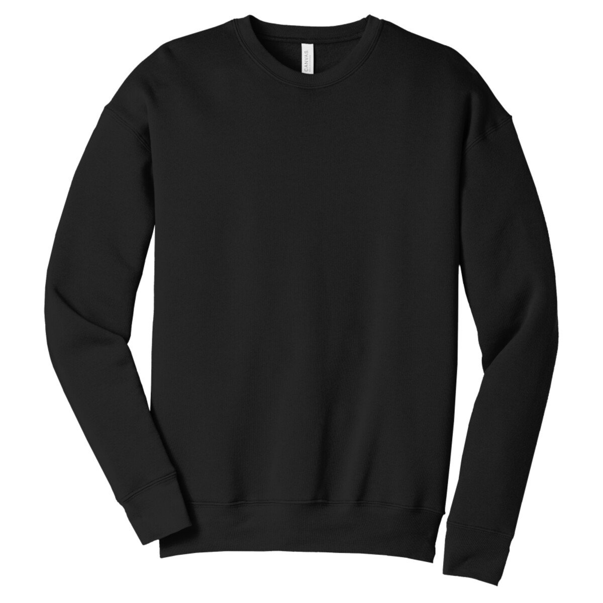 Custom No Minimum Bella Canvas Unisex Sponge Fleece Drop Shoulder Sweatshirt BC3945 Front View
