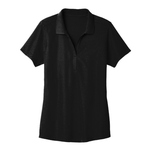 Custom No Minimum Port Authority Ladies EZPerformance Pique Polo LK600 Front View