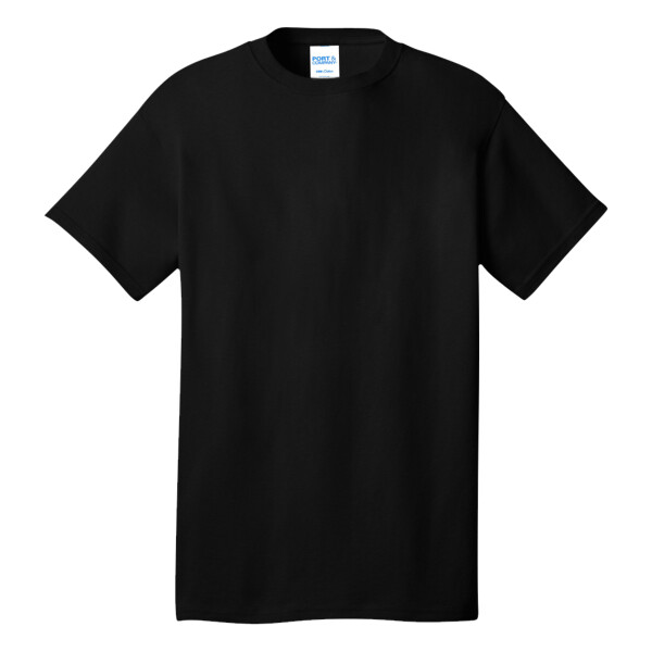 No Minimum Custom Tall Cotton Tee PC54T Front View