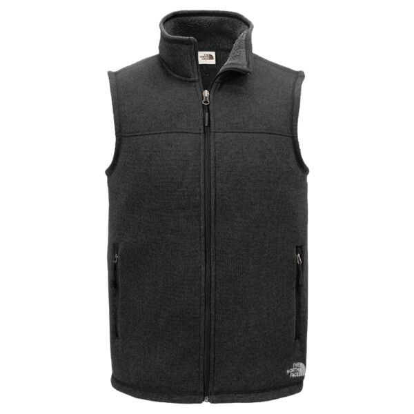 Custom No Minimum The North Face Sweater Fleece Vest NFOA47FA Front View