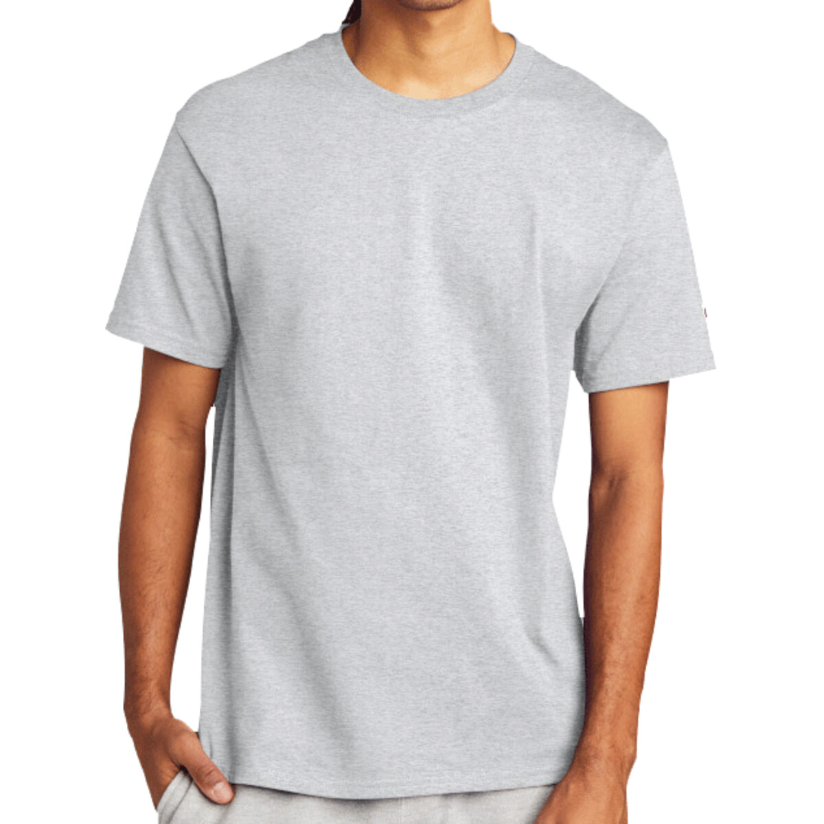 Custom No Minimum Champion Heritage 6 oz. Jersey Tee T425 Front View