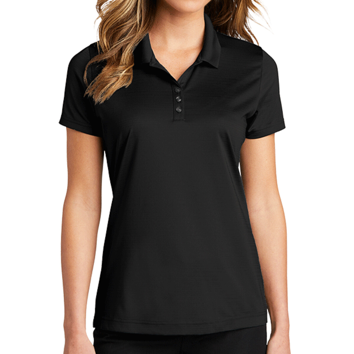 Custom No Minimum Port Authority Ladies Eclipse Stretch Polo LK587 Front View
