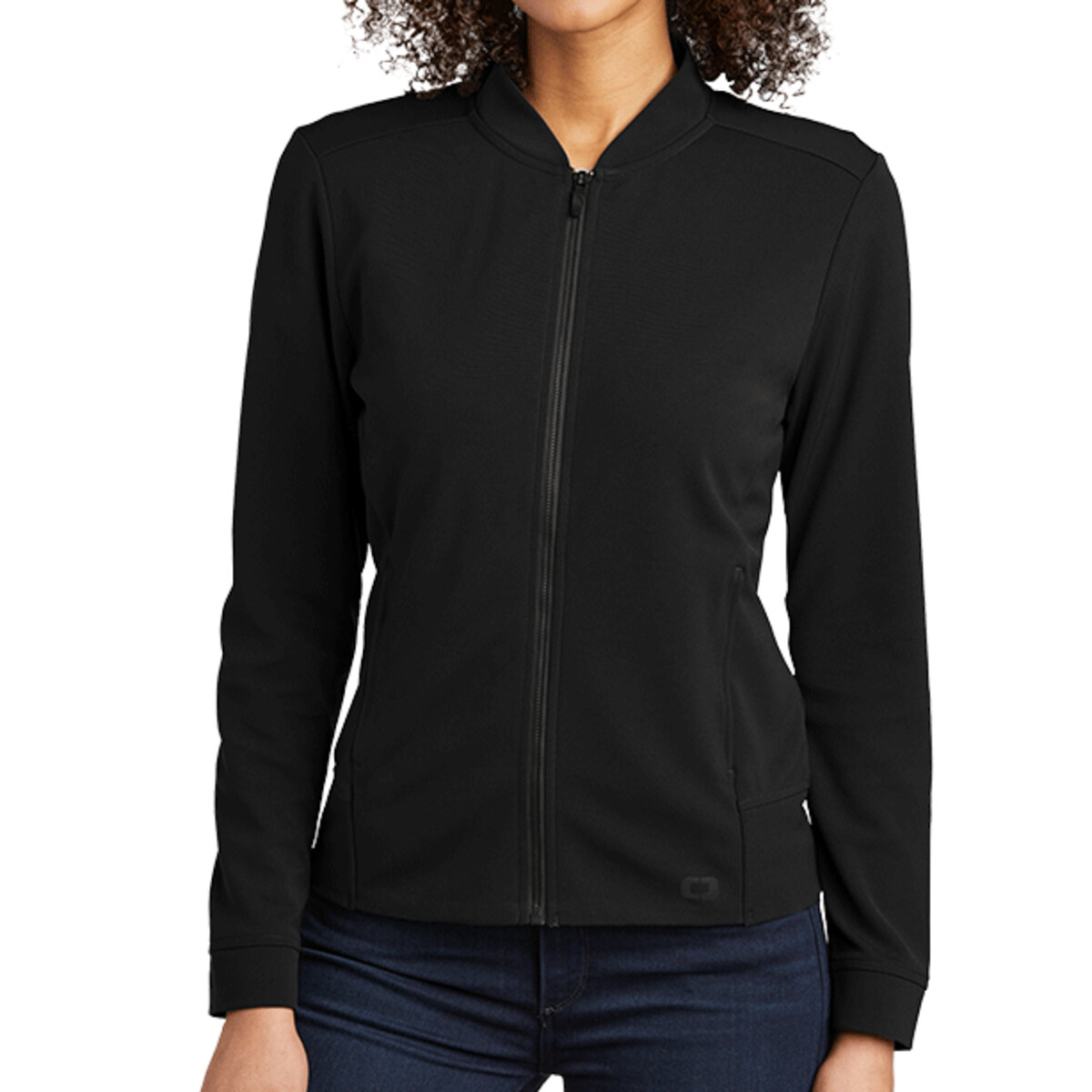 No Minimum Custom Logo OGIO Ladies Hinge Full Zip LOG820 Front