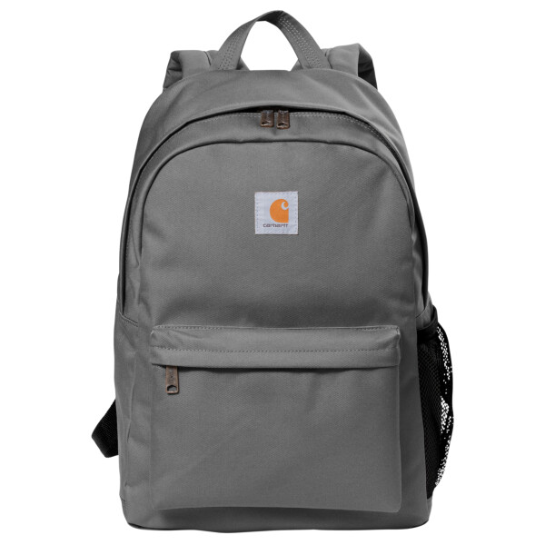 Custom No Minimum Carhartt Canvas Backpack CT89241804 Front View