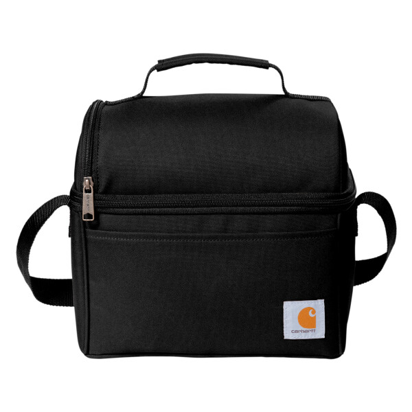 Custom No Minimum Carhartt Lunch 6-can Cooler CT89251601 Front View
