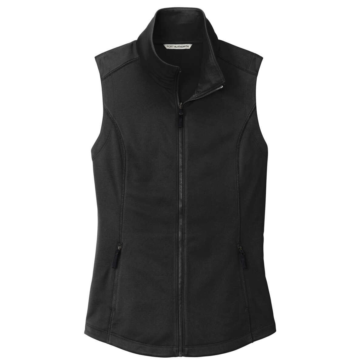 Custom No Minimum Port Authority Ladies Collective Smooth Fleece Vest L906 Front View