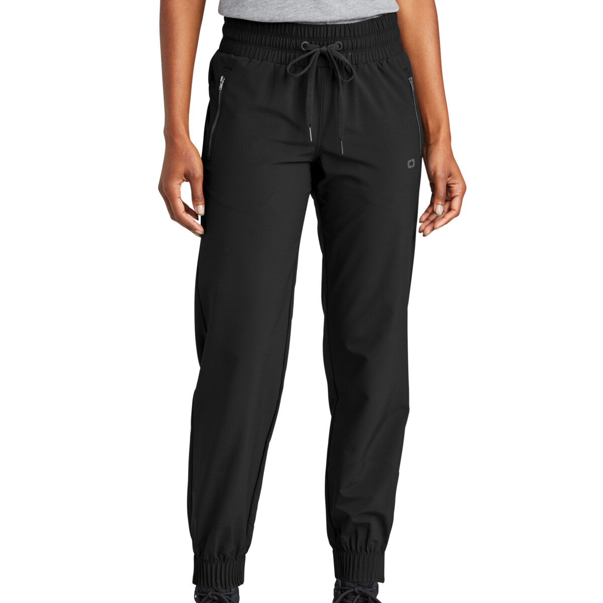 No Minimum Custom Logo OGIO Ladies Connection Jogger LOG707 Front View