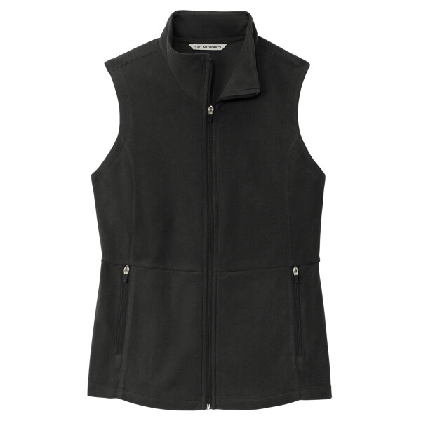 Custom No Minimum Port Authority Ladies Accord Microfleece Vest L152 Front View