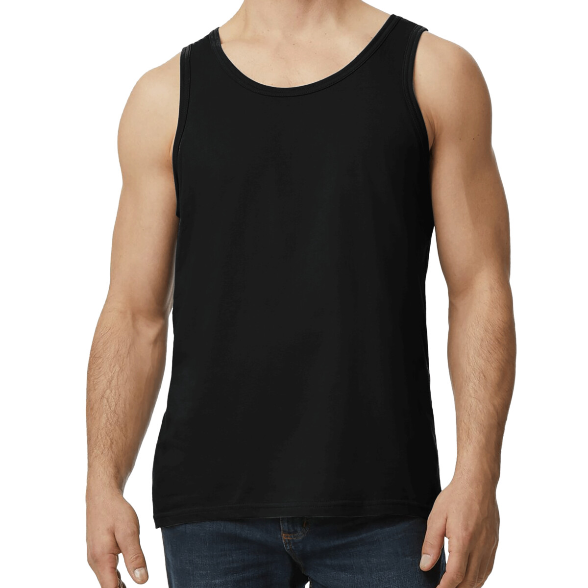 Custom No Minimum Gildan Softstyle Tank Top 64200 Front View