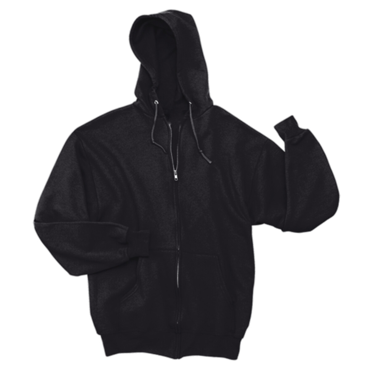 Custom No Minimum Jerzees NuBlend Full Zip Hooded Sweatshirt 993M Front View