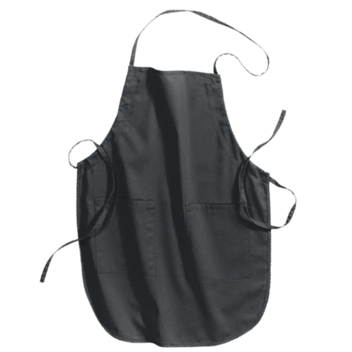 No Minimum Custom Logo Port Authority Full Length Apron A520 Front View
