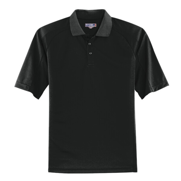 Custom No Minimum Sport-Tek Dri Mesh Pro Polo T474 Front View