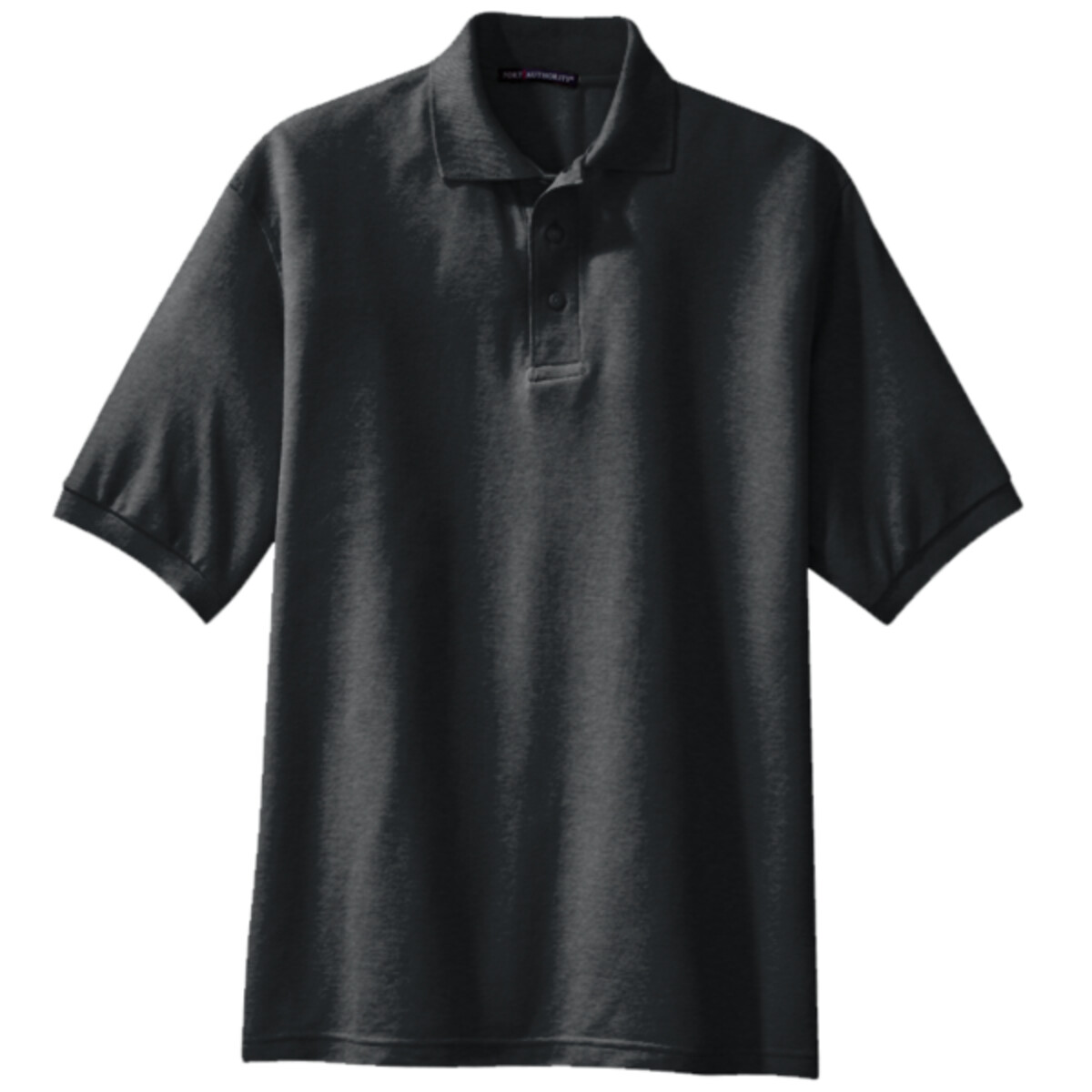 Custom No Minimum Port Authority Tall Silk Touch Polo TLK500 Front View