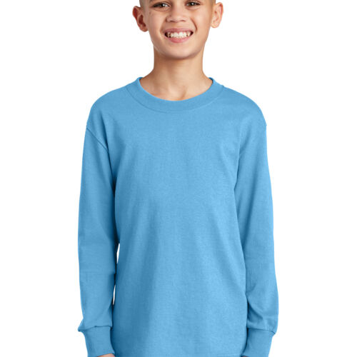 Youth Long Sleeve Core Cotton Tee Thumbnail