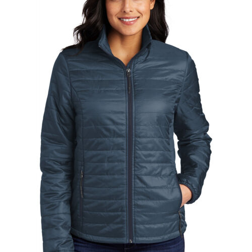 Ladies Packable Puffy Jacket Thumbnail