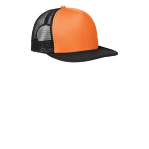 Flat Bill Snapback Trucker Cap  Thumbnail