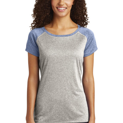Ladies Heather On Heather Contender  Scoop Neck Tee Thumbnail