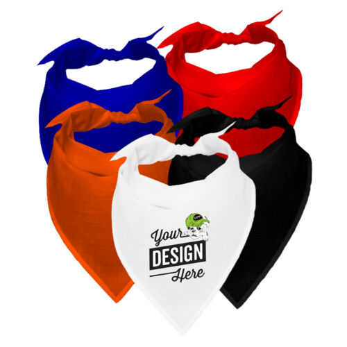 1-DAY RUSH NO MINIMUM Printed Bandana  Thumbnail