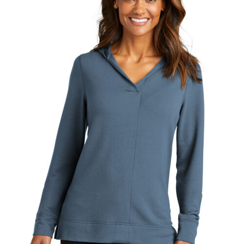 Ladies Microterry Pullover Hoodie Thumbnail