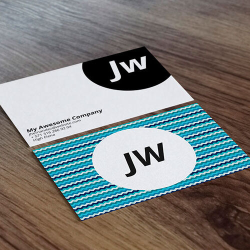 Full Color 3.5" X 2" Horizontal Business Cards Thumbnail