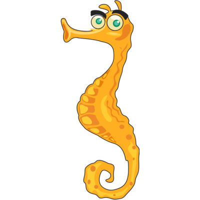 Cartoon SeaHorse2 Thumbnail